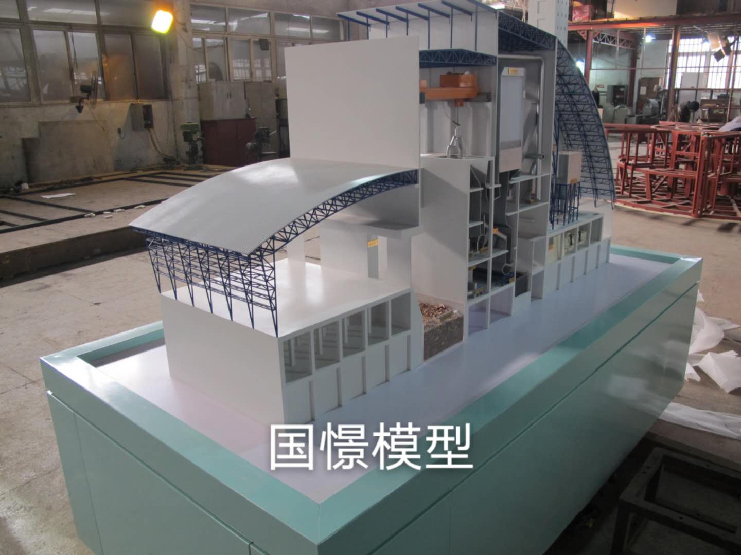 饶河县工业模型