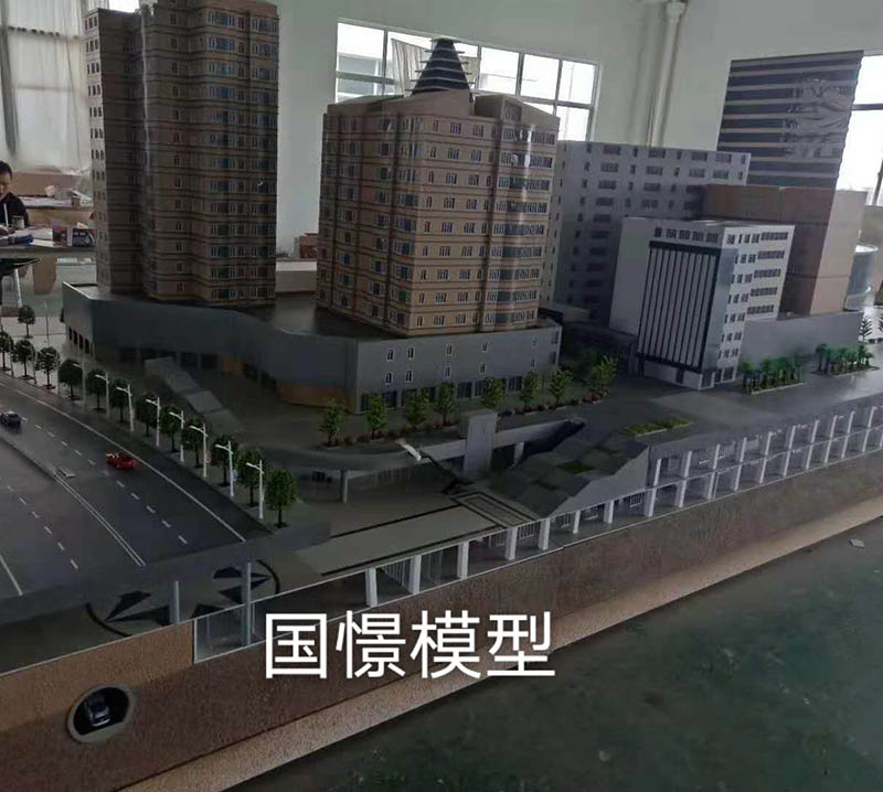 饶河县建筑模型