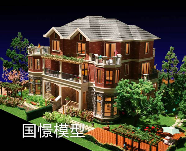 饶河县建筑模型