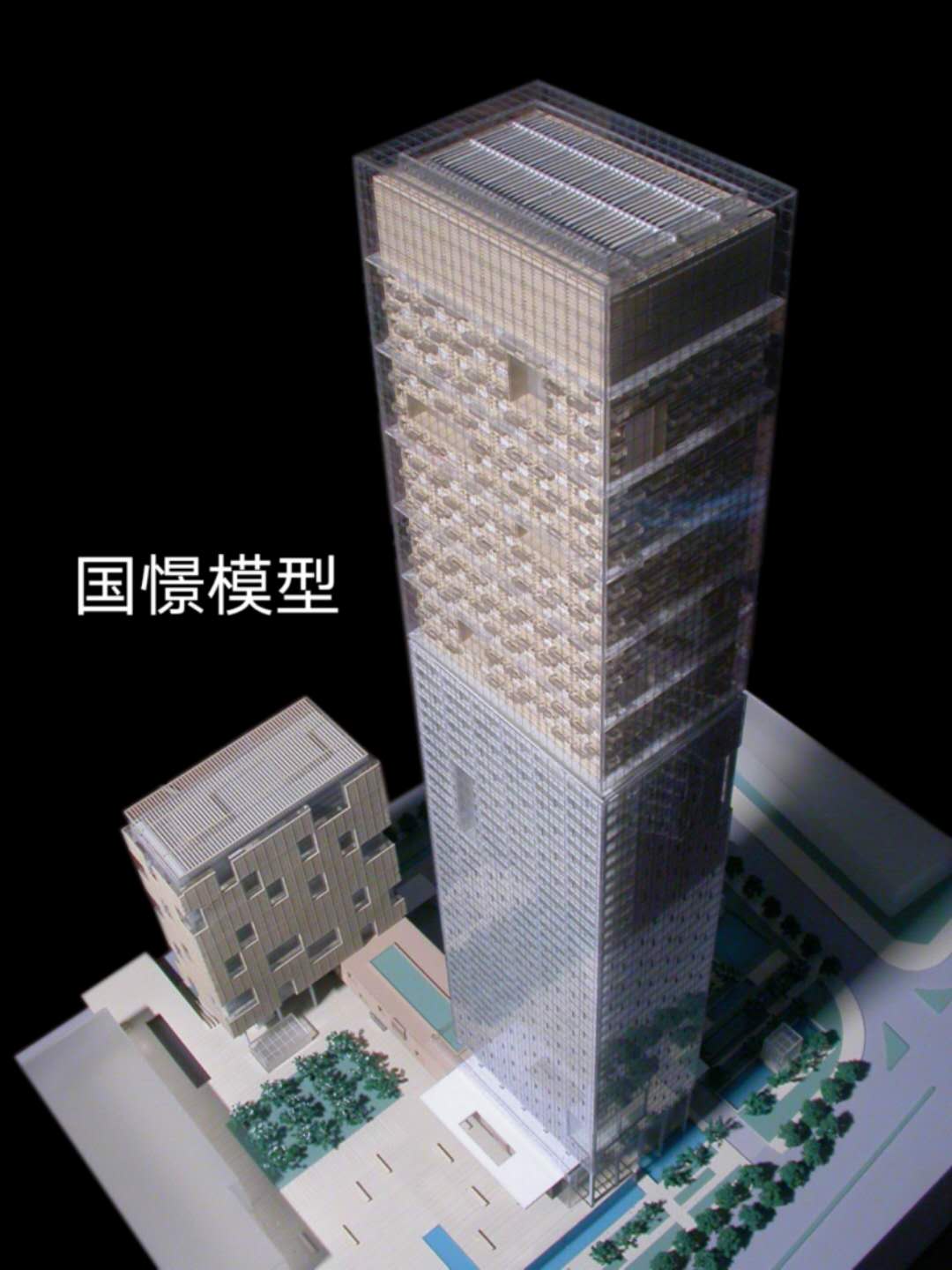 饶河县建筑模型