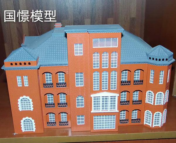 饶河县建筑模型